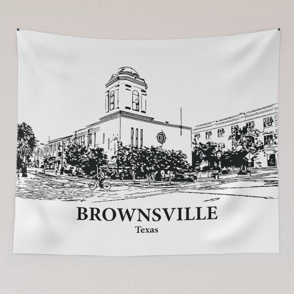 Item preview, Brownsville - Texas designed and sold by Lakeric Cityscapes.