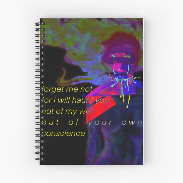 Item preview, 'forget me not' Cyberpunk, sci-fi horror designed and sold by sebbidesu.