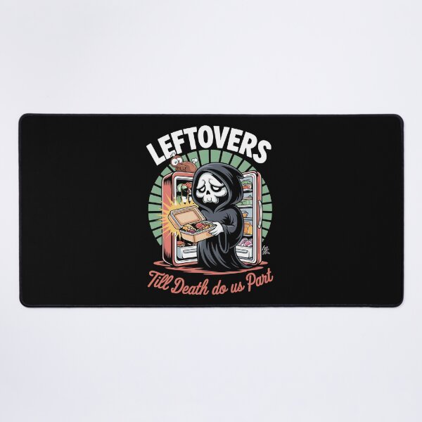 Item preview, Halloween Leftovers – Funny Grim Reaper Food Humor designed and sold by Taans-Creation.