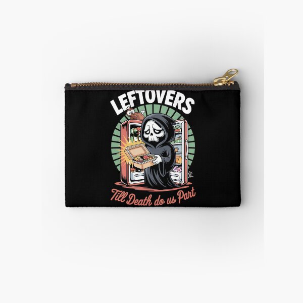 Item preview, Halloween Leftovers – Funny Grim Reaper Food Humor designed and sold by Taans-Creation.
