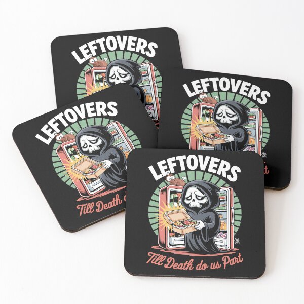 Item preview, Halloween Leftovers – Funny Grim Reaper Food Humor designed and sold by Taans-Creation.