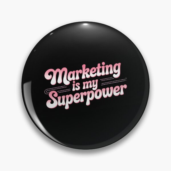 Item preview, Marketing Is My Superpower Marketing designed and sold by PunkNation-Arts.