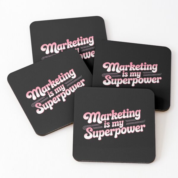 Item preview, Marketing Is My Superpower Marketing designed and sold by PunkNation-Arts.