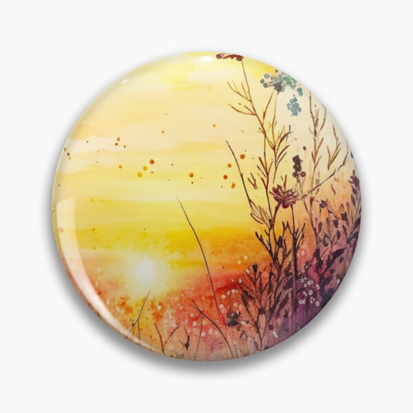Item preview, Wildflower Field Watercolor 4 designed and sold by marknprints.