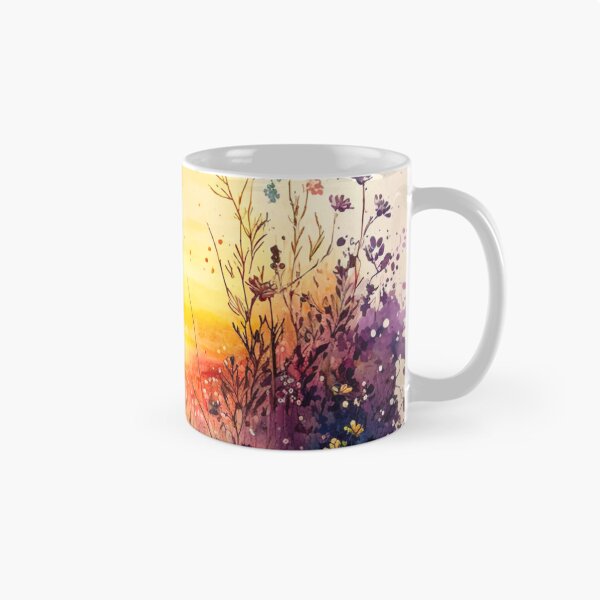 Item preview, Wildflower Field Watercolor 4 designed and sold by marknprints.