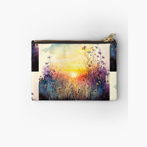 Item preview, Wildflower Field Watercolor 4 designed and sold by marknprints.