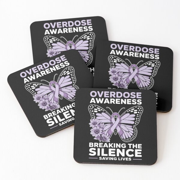Item preview, Overdose Awareness Purple Ribbon Drug Addiction designed and sold by PunkNation-Arts.