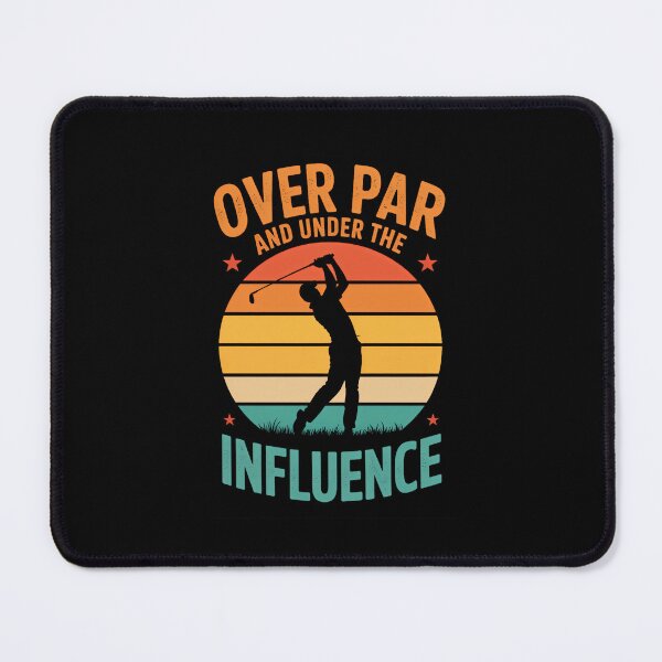 Item preview, Over Par And Under The Influence Drinking Beer Golfing designed and sold by PunkNation-Arts.