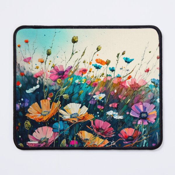 Item preview, Wildflower Field Watercolor 3 designed and sold by marknprints.