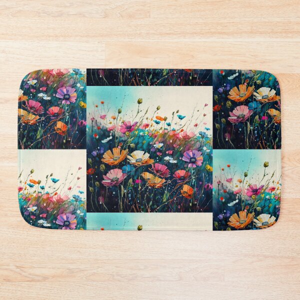 Item preview, Wildflower Field Watercolor 3 designed and sold by marknprints.