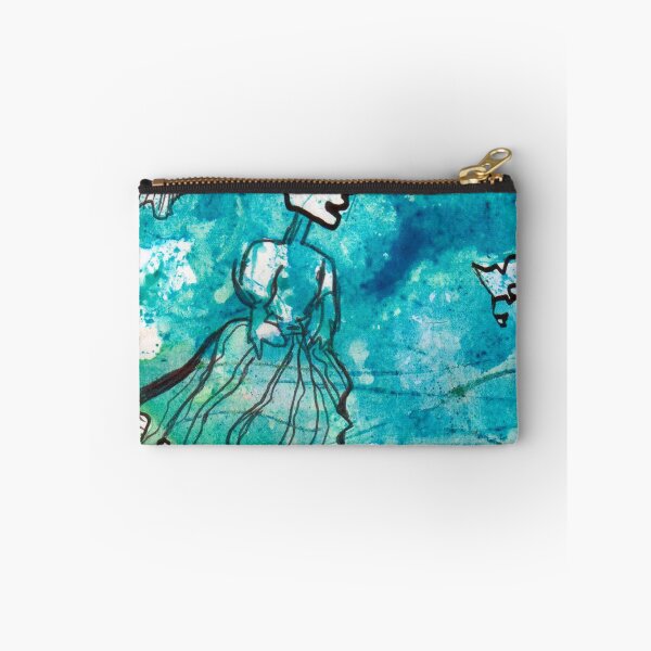 Item preview, pointyhead pixiegirl with fish and turtle designed and sold by nebulart.