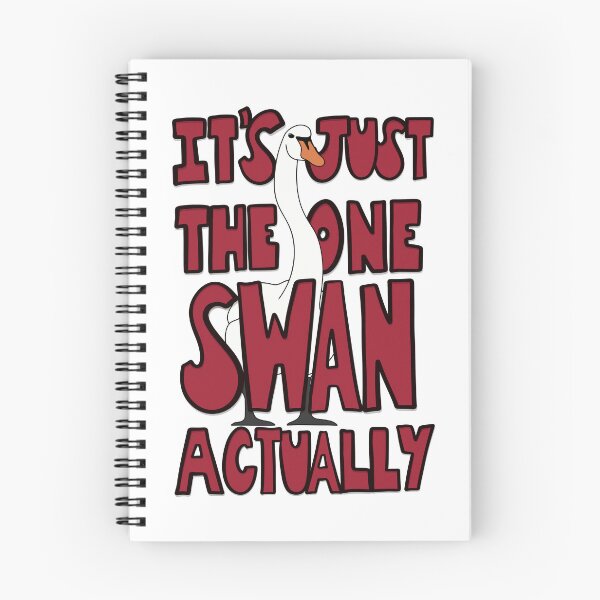 Item preview, Just the one swan designed and sold by AuthenticCetacean.
