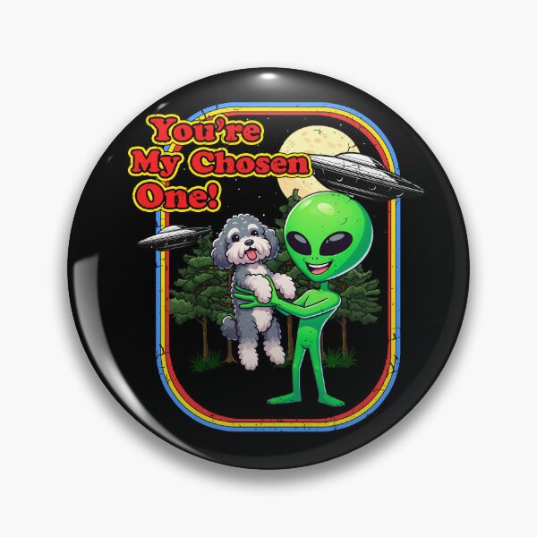 Item preview, Funny Schnoodle Alien Chosen One UFO Mom Dad Kids designed and sold by rafaeltto.