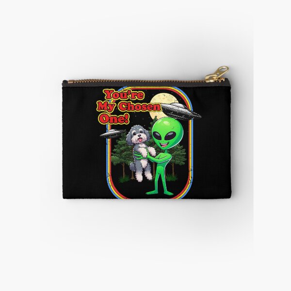 Item preview, Funny Schnoodle Alien Chosen One UFO Mom Dad Kids designed and sold by rafaeltto.