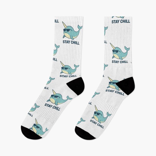 Item preview, Stay Chill Narwhal designed and sold by CERBERS.