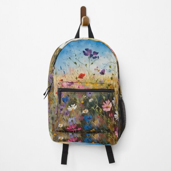 Item preview, Wildflower Field Watercolor 1 designed and sold by marknprints.