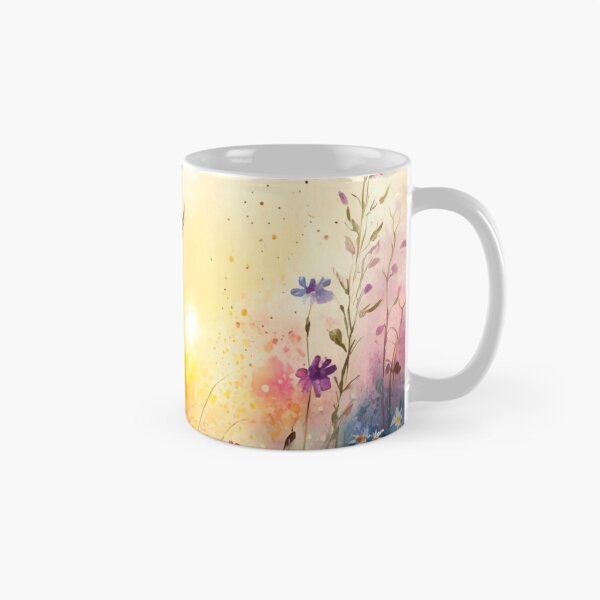 Item preview, Wildflower Field Watercolor 6 designed and sold by marknprints.