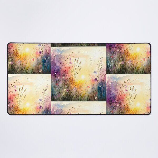 Item preview, Wildflower Field Watercolor 6 designed and sold by marknprints.
