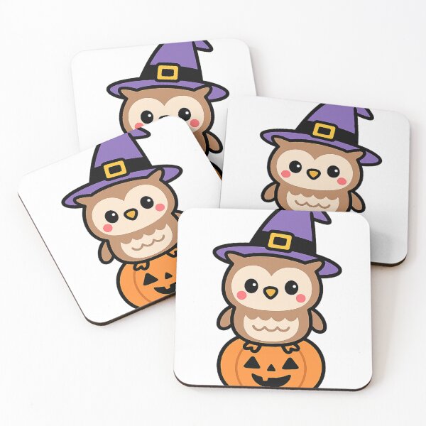Item preview, Witchy Owl on Pumpkin – Cute Halloween Owl Design designed and sold by Painted Moon by Luna Bee™.