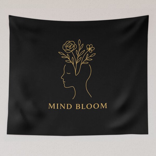 Item preview, Mind Bloom – Minimal Elegant Line Art Design for Thinkers and Dreamers designed and sold by TshirtMyMom.