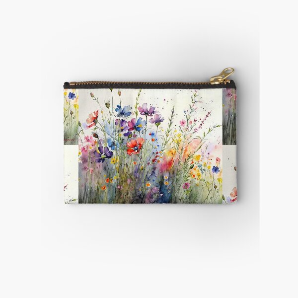 Item preview, Wildflower Field Watercolor 5 designed and sold by marknprints.