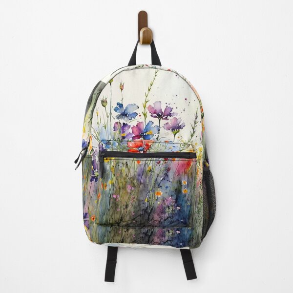 Item preview, Wildflower Field Watercolor 5 designed and sold by marknprints.