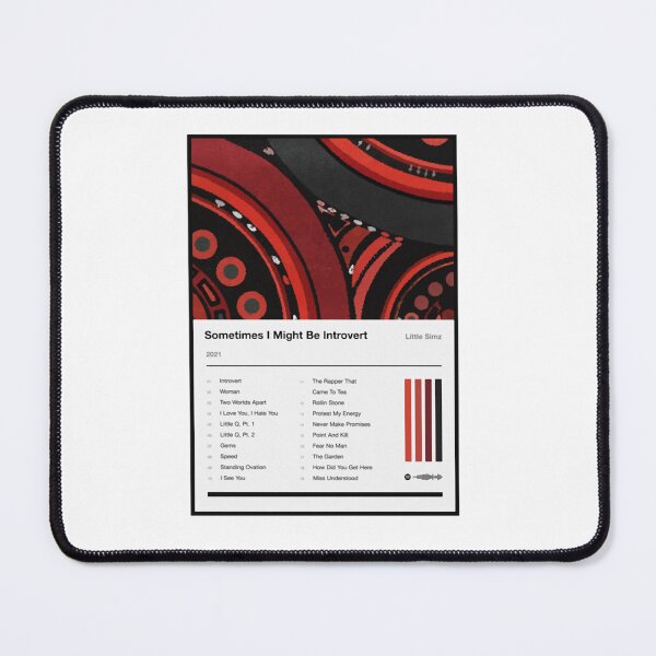 Item preview, Sometimes I Might Be Introvert Tracklist designed and sold by LynnGablestore.