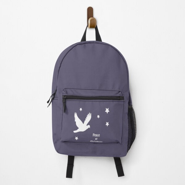 Item preview, Peace At Christmas With Dove In Flight White Logo designed and sold by taiche.