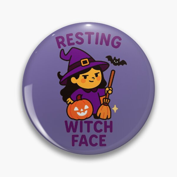 Item preview, Resting Witch Face – Sass & Spells Edition - V3 designed and sold by WheelieGdArt.