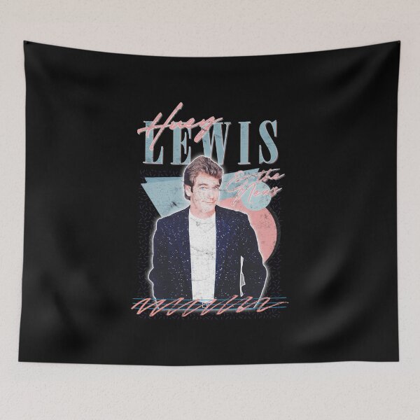 Item preview, huey lewis the news 80s retro faded style designed and sold by AimeeLeduc.