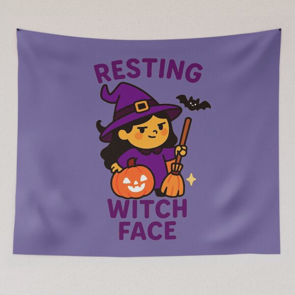Item preview, Resting Witch Face – Sass & Spells Edition - V3 designed and sold by WheelieGdArt.