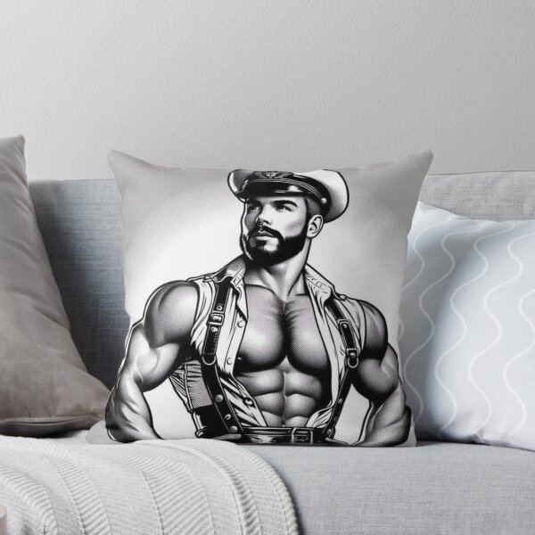 Item preview, Gay Gods - San Francisco Captain of The Gays Leather Bar Pride Graphic Design designed and sold by ItsAKinkThing.