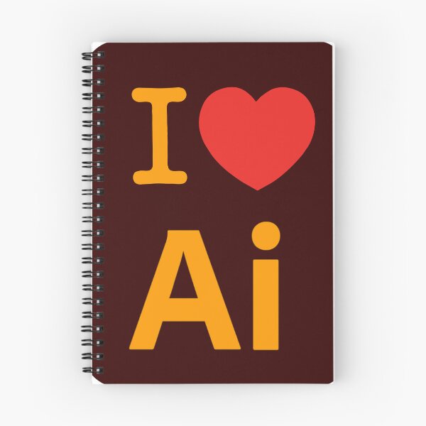 Item preview, I heart AI (Adobe Illustrator) designed and sold by chloechristianm.
