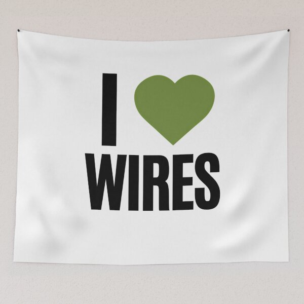 Item preview, I Heart Green Wires - Badge  designed and sold by AimeeLeduc.