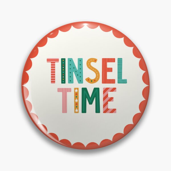 Item preview, Tinsel Time - Letras divertidas y festivas designed and sold by HotFluff.