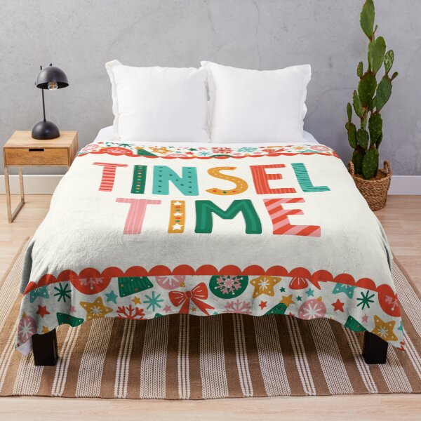 Item preview, Tinsel Time - Playful, Festive Lettering designed and sold by HotFluff.