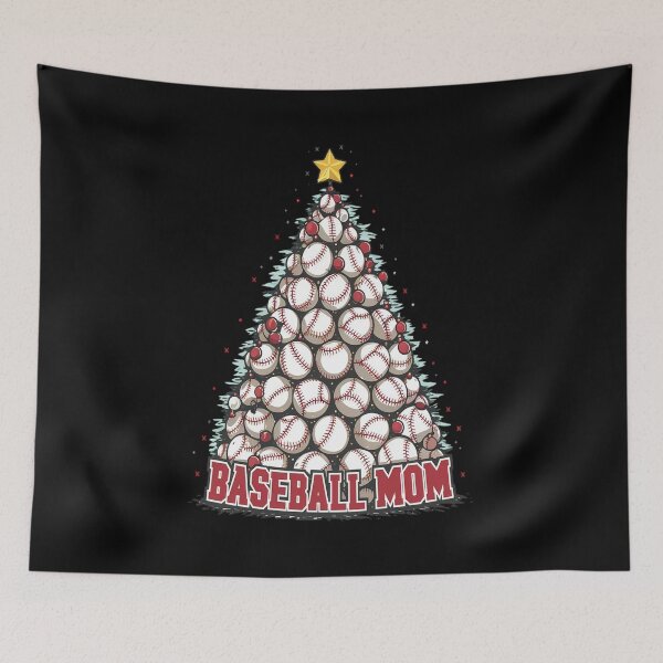 Artikelvorschau, Baseball Mama Kiefer Frohe Weihnachten entworfen und verkauft von VladoZork.