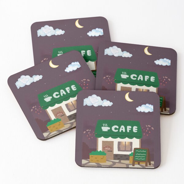 Item preview, Cozy cafe of one evening designed and sold by andrasdesignssss.