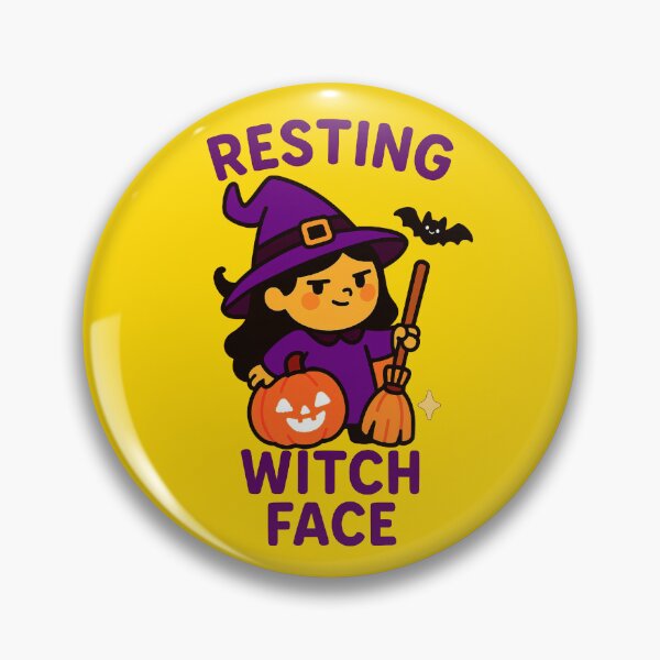 Item preview, Resting Witch Face – Sass & Spells Edition - V4 designed and sold by WheelieGdArt.