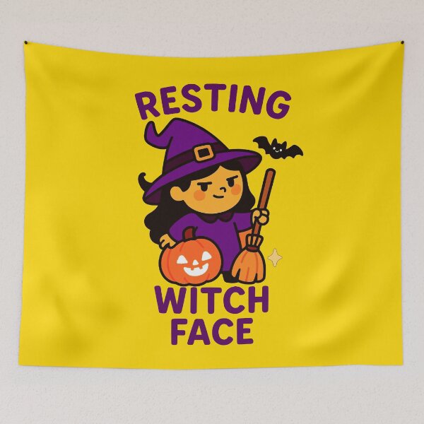 Item preview, Resting Witch Face – Sass & Spells Edition - V4 designed and sold by WheelieGdArt.