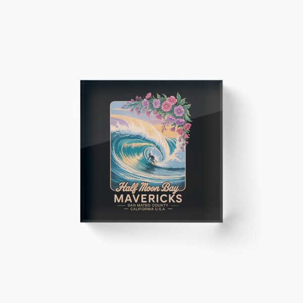 Item preview, MAVERICKS California Big Wave Surfing designed and sold by PunkNation-Arts.