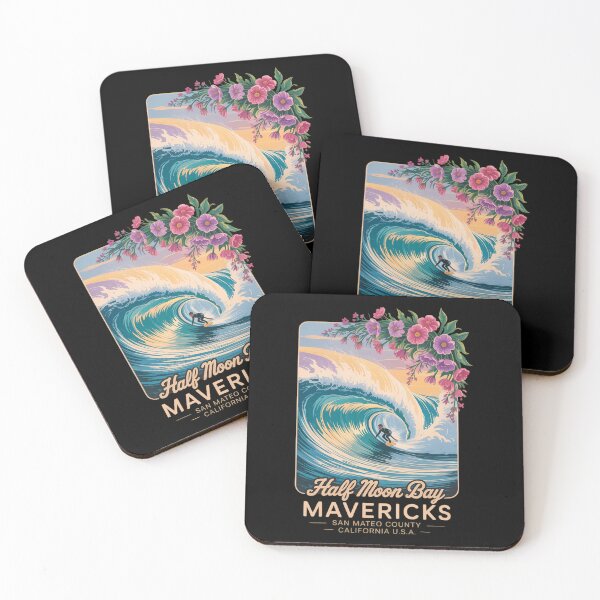 Item preview, MAVERICKS California Big Wave Surfing designed and sold by PunkNation-Arts.