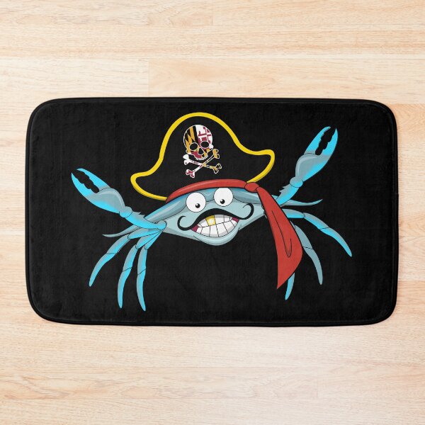 Item preview, Maryland Pirate Crab – Funny Cartoon Chesapeake Bay Design designed and sold by wickedcartoons.