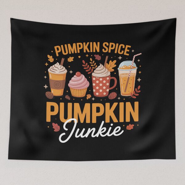 Item preview, Pumpkin Spice Junkie Coffee Pumpkin Spice Latte Thanksgiving designed and sold by PunkNation-Arts.