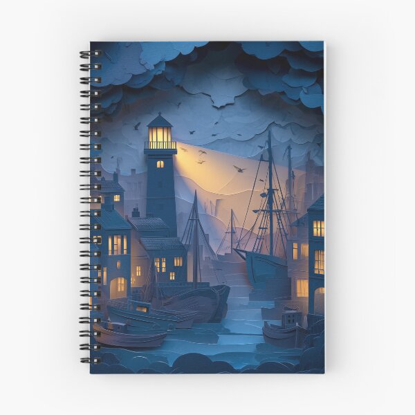 Item preview, Haunted Harbor Lights designed and sold by ArgentoArt.