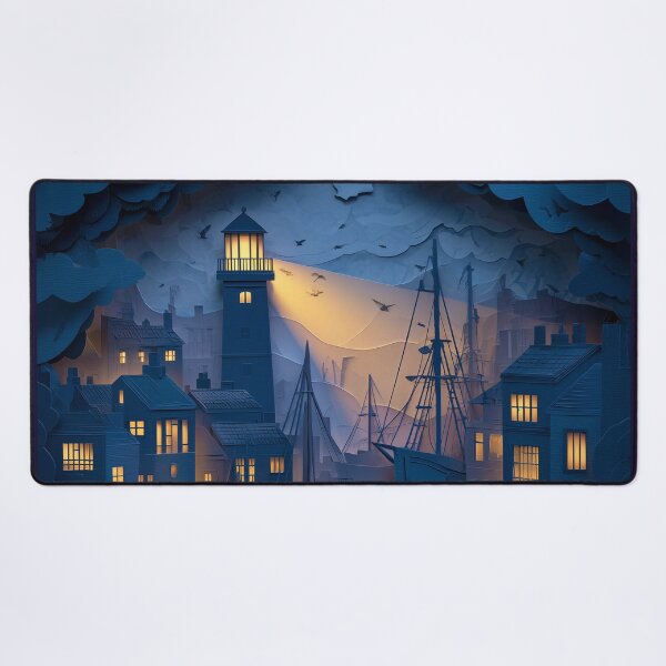 Item preview, Haunted Harbor Lights designed and sold by ArgentoArt.