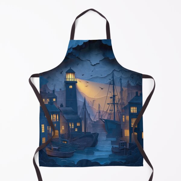 Item preview, Haunted Harbor Lights designed and sold by ArgentoArt.