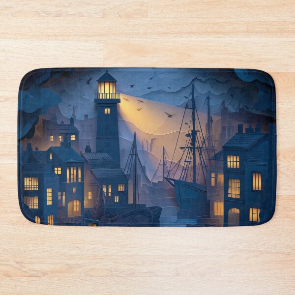 Item preview, Haunted Harbor Lights designed and sold by ArgentoArt.