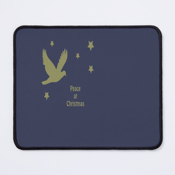 Item preview, Peace At Christmas With Dove In Flight Festive Logo designed and sold by taiche.