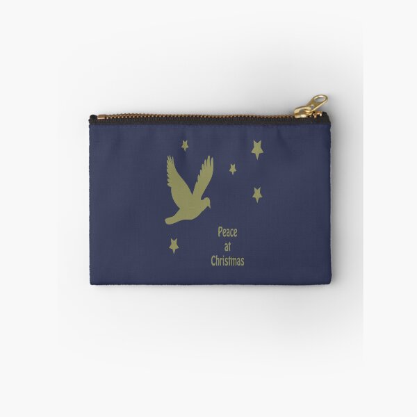 Item preview, Peace At Christmas With Dove In Flight Festive Logo designed and sold by taiche.